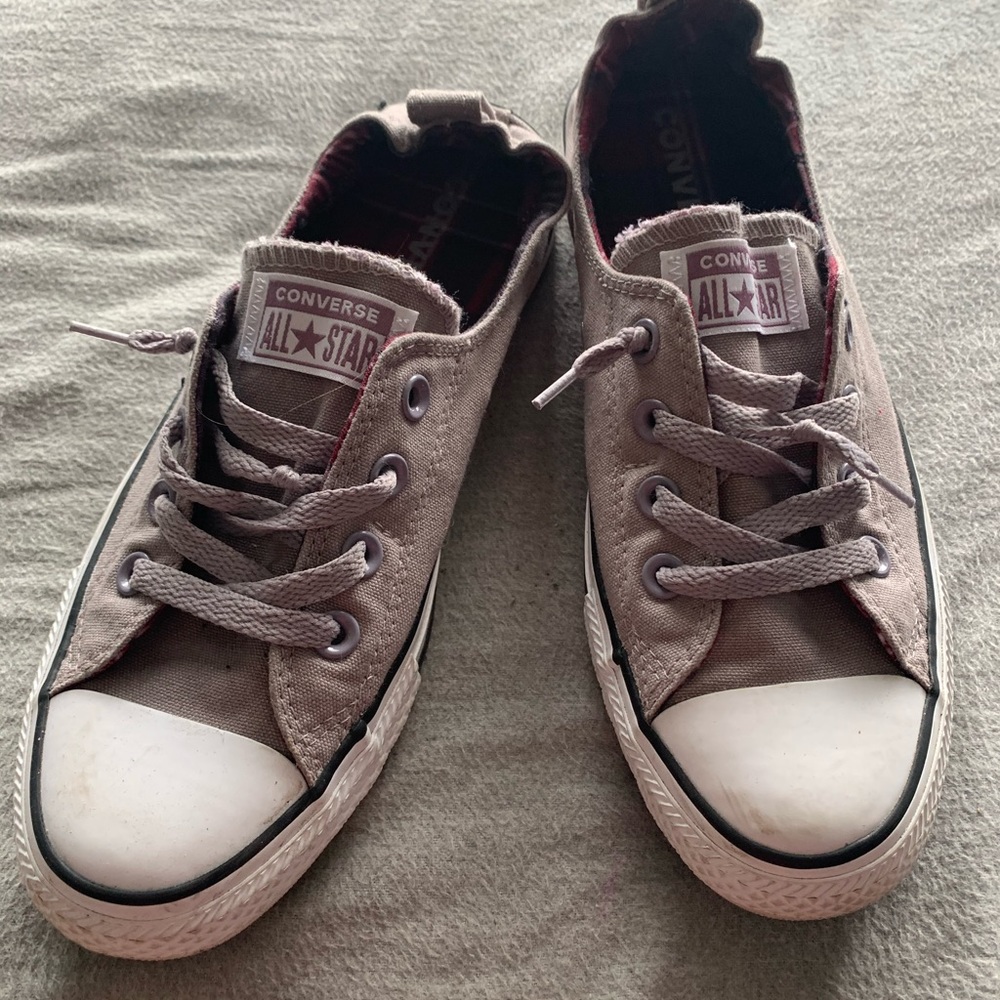 Converse Grey All Star shoes  Size 9